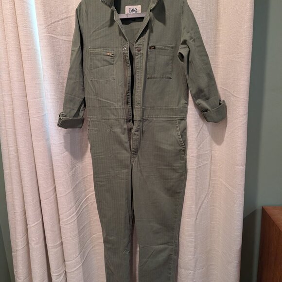 Lee army green coveralls size medium - Picture 2 of 4
